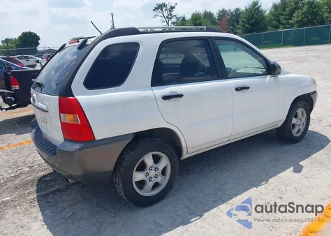 2007 Kia Sportage Lx z USA, uszkodzony, nr VIN KNDJF724877333978